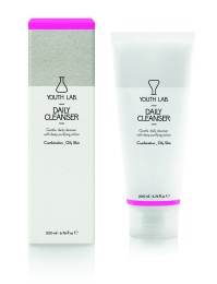 Youth Lab Daily Cleanser Combination Oily Skin Καθαριστικό τζελ για ντεμακιγιάζ προσώπου και ματιών, για το μικτό-λιπαρό δέρμα 200ml