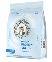 QNT Light Digest Whey Πρωτεΐνη Ορού Γάλακτος Χωρίς Γλουτένη με Γεύση Καρύδα 500gr