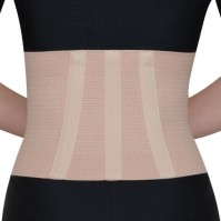 Johns 11100 Ζώνη Μέσης με Μπανέλες Ύψους 18cm σε Μπεζ χρώμα Size 90