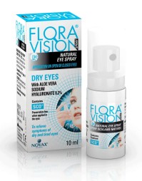 Novax Flora Vision Spray για Ξηρά Μάτια με Αλόη Βέρα & Υαλουρονικό Νάτριο 0.3% – 10ml