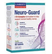 Lamberts Neuro-Guard Συμπλήρωμα Διατροφής  Με Β1, Β6, Β12 Για Την Υποστήριξη Του Νευρικού Συστήματος, 60 Ταμπλέτες