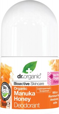 Dr. Organic Manuka Honey Deodorant, 50 ml