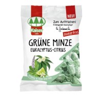KAISER ΚΑΡΑΜΕΛΕΣ ΛΑΙΜΟΥ GRUNE MINZE LIME  με Δυόσμο,Ευκάλυπτο και Lime 60gr