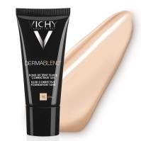 Vichy Dermablend Fluid 15 Opal SPF28 Διορθωτικό Υγρό Make-up Υψηλής Κάλυψης 30ml
