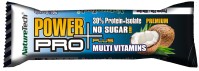 NatureTech Power Pro Μπάρα 30% Πρωτεΐνη & Γεύση Coconut Χωρίς Προσθήκη Ζάχαρης 80gr