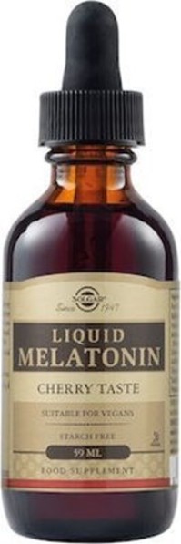 Solgar Liquid Melatonin Συμπλήρωμα για τον Ύπνο 59ml