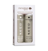 Messinian Spa Promo Shower Gel & Body Milk Spicy Vanilla Αφρόλουτρο 300ml & Γαλάκτωμα Σώματος 300ml