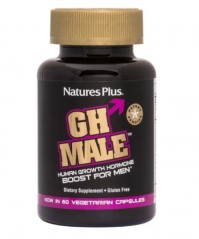 Natures Plus Gh Male Human Growth Hormone Boost For Men Συμπλήρωμα Αυξητικής Ορμόνης Για Τους Άνδρες 60 Κάψουλες