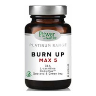 Power of Nature Platinum Burnup Max-5 - Συμπλήρωμα διατροφής Με Ταρταρική L-Καρνιτίνη Για Την Ενίσχυση Της Λιπόλυσης Και Της Θερμογένεσης 60caps