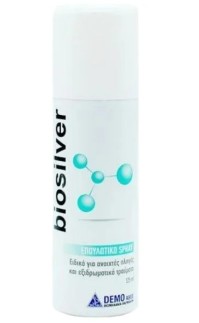 Demo Biosilver Επουλωτικό Spray για Ανοιχτές Πληγές και Εξιδρωματικά Τραύματα 125 ml