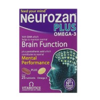 Vitabiotics Neurozan Plus Omega 3 Συμπλήρωμα Διατροφής για Σωστή Εγκεφαλική Λειτουργία 56Caps