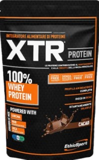 EthicSport XTR Whey Protein Cacao - Πρωτεΐνη Ορού Γάλακτος για Μυϊκή Αποκατάσταση Γεύση Κακάο 900g