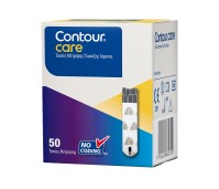 Ascensia Contour Care Ταινίες Μέτρησης Σακχάρου, 50 Strips