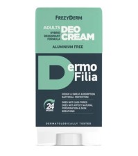 Frezyderm Dermofilia Adults Αποσμητικό 24h σε Κρέμα Χωρίς Αλουμίνιο 40ml