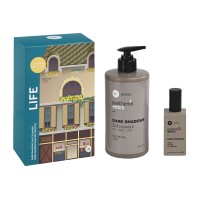 Panthenol Extra Promo Life με Dark Shadows 3in1 Cleanser Ανδρικό Αφρόλουτρο & Σαμπουάν, 500ml & Dark Shadows Eau de Toilette Ανδρικό Άρωμα, 50ml, 1σετ
