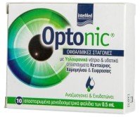 Intermed Optonic Eye Drops, 10 αμπούλες