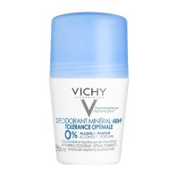Vichy Deodorant Mineral Αποσμητικό Roll-on 48ωρης Προστασίας Χωρίς Άρωμα για την Ευαίσθητη Επιδερμίδα 50ml