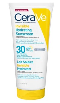 CeraVe Invisible Hydrating Sunscreen SPF30 Αντηλιακό Προσώπου & Σώματος 177ml