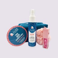 Aloe Colors The Joy Bag – Hair & Body Mist 100ml, Lip Oil Charm 5ml & Μπρελόκ Pom Pon