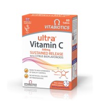 Vitabiotics Ultra Vitamin C 500mg 60tabs (Συμπλήρωμα Διατροφής με Βιταμίνη C Βραδείας Αποδέσμευσης)