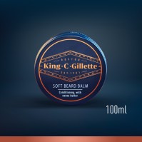 King C. Gillette Ανδρικό Balm Μαλακτικής Περιποίησης για τα γένια, 100 ml