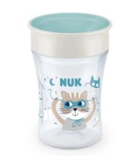 Nuk Παιδικό Ποτηράκι Magic Cup από Πλαστικό Τιρκουάζ* 230ml για 8m+