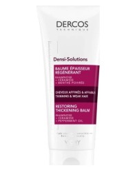 Vichy Dercos Densi-Solutions Restoring Thickening Balm Τονωτικό Βάλσαμο για Πύκνωση Λεπτών & Αδύναμων Μαλλιών, 200ml