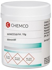 Chemco Minoxidil Βάση Μινοξιδίλη Για Εξωτερική Χρήση (Πρώτη Ύλη για Φαρμακευτικά Σκευάσματα) 10gr