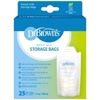 Dr. Browns Breastmilk Storage Bags Σακουλάκια Αποθήκευσης Μητρικού Γάλακτος 25 τεμάχια