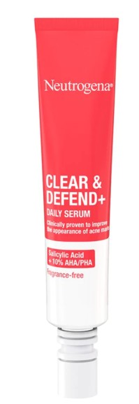 Neutrogena Clear & Defend+ Daily Serum Καθημερινός Ορός Προσώπου για Σπυράκια & Σημάδια  30ml