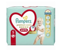 Pampers Premium Pants Πάνες Βρακάκι Μέγεθος 5 (12-17 kg) Pampers 34 τμχ