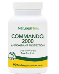 Natures Plus Commando 2000 Αντιοξειδωτική Φόρμουλα 90 Ταμπλέτες