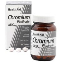 HEALTHAID Vegan Chromium Picolinate 1800μg 60s