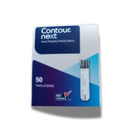 Ascensia Contour Next Ταινίες Μέτρησης Σακχάρου, 50Strips