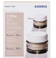 Korres Promo με Black Pine Κρέμα Ημέρας για Σύσφιξη & Lifting, 40ml & Δώρο Black Pine Κρέμα Νυκτός για Σύσφιξη & Lifting, 15ml, 1σετ