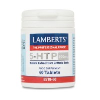 Lamberts 5-HTP 100MG Ρυθμιστής της Σεροτονίνης & της Καλής Διάθεσης, 60tabs