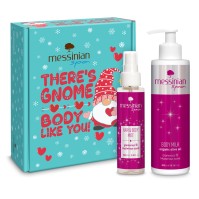Messinian Spa Christmas Box Theres Gnome Body Like You - Glamorous & Mysterious Body Milk 300ml + Hair & Body Mist 100ml