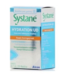 Alcon Systane Hydration UD Λιπαντικές Οφθαλμικές Σταγόνες, 30 vials x 0.7ml