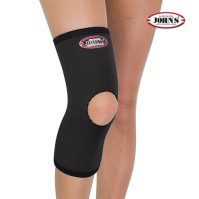 Johns  Basic II Επιγονατίδα Με Τρύπα NEOPRENE Μαύρο XL (Κωδικός: 120145)