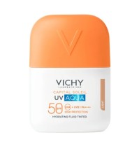 Vichy Capital Soleil UV Aqua Tinted Fluid SPF50 Αντηλιακό Προσώπου με Χρώμα 50ml