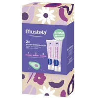 Mustela Bebe Vitamin Barrier Creme 1-2-3 – Καθημερινή Κρέμα για την Αλλαγή της Πάνας 2x100ml