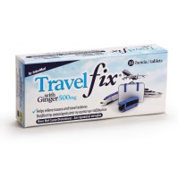 UniPharma Travel Fix με Ginger Συμπλήρωμα Διατροφής για τη Ναυτία 500mg, 10tabs
