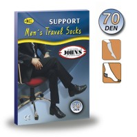 JOHNS ΚΑΛΤΣΕΣ ΚΑΤΩ ΓΟΝΑΤΟΣ ΑΝΔΡΙΚΕΣ 70 DEN (10-14mmHg) ΖΕΥΓΟΣ ΧΡΩΜΑ: NATURE No.3 (ΚΩΔ:2145128)