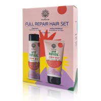Garden Promo Super Natural Colored Hair Shampoo Σαμπουάν για βαμμένα μαλλιά 250ml & Super Natural Colored Hair Conditioner Μαλακτική Κρέμα  για βαμμένα μαλλιά 150ml