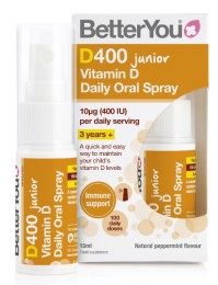 BetterYou Dlux D3 Junior, Υπογλώσσιο Spray Βιταμίνης D3 400iu 15ml