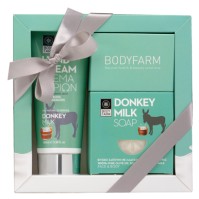 BODYFARM MINI GIFT SET ΓΑΛΑ ΓΑΙΔΟΥΡΑΣ (ΚΡΕΜΑ ΧΕΡΙΩΝ 100ml+  ΣΑΠΟΥΝΙ 110gr)