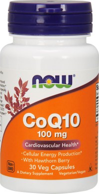 Now Foods CO Q10 100mg Συμπλήρωμα για την Υποστήριξη του Καρδιαγγειακού & Ανοσοποιητικού Συστήματος 30 Μαλακές Κάψουλες