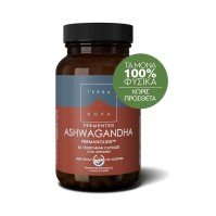 Terranova Fermented Ashwagandha Fermanolide Συμπλήρωμα Διατροφής για το Άγχος 50 Φυτικές Κάψουλες