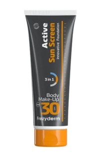 Frezyderm Active Sun Screen Body Make Up SPF 30+ Aντηλιακό Make Up Σώματος, 75ml