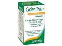 Health Aid Cider Trim Συμπλήρωμα Αδυνατίσματος με Μηλόξυδο, 90caps
